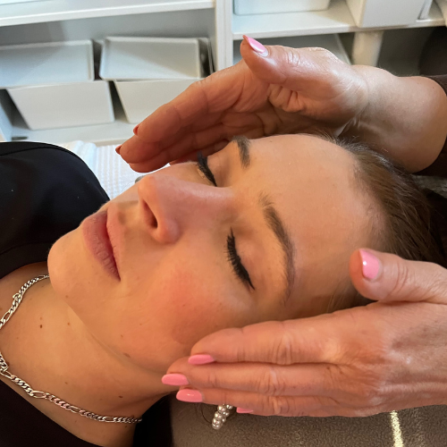 Sonja Engelschalk bei der Arbeit
